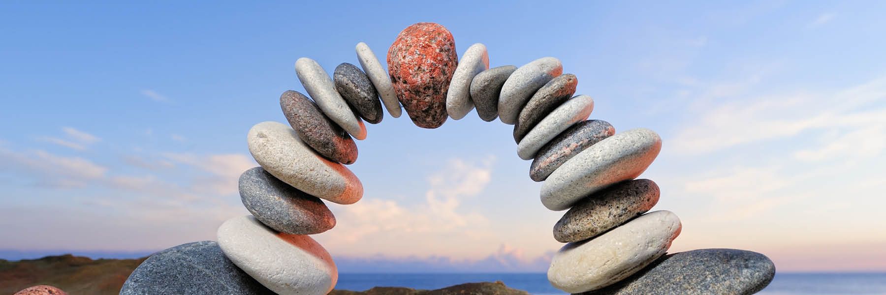 Rocks balancing